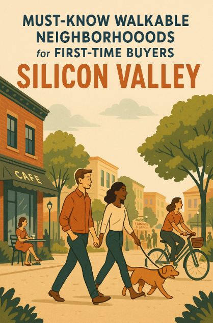 Must Know Walkable Neighborhoods for First Time Buyers in Silicon Valley.