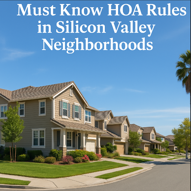 Must Know HOA Rules in Silicon Valley Neighborhoods.