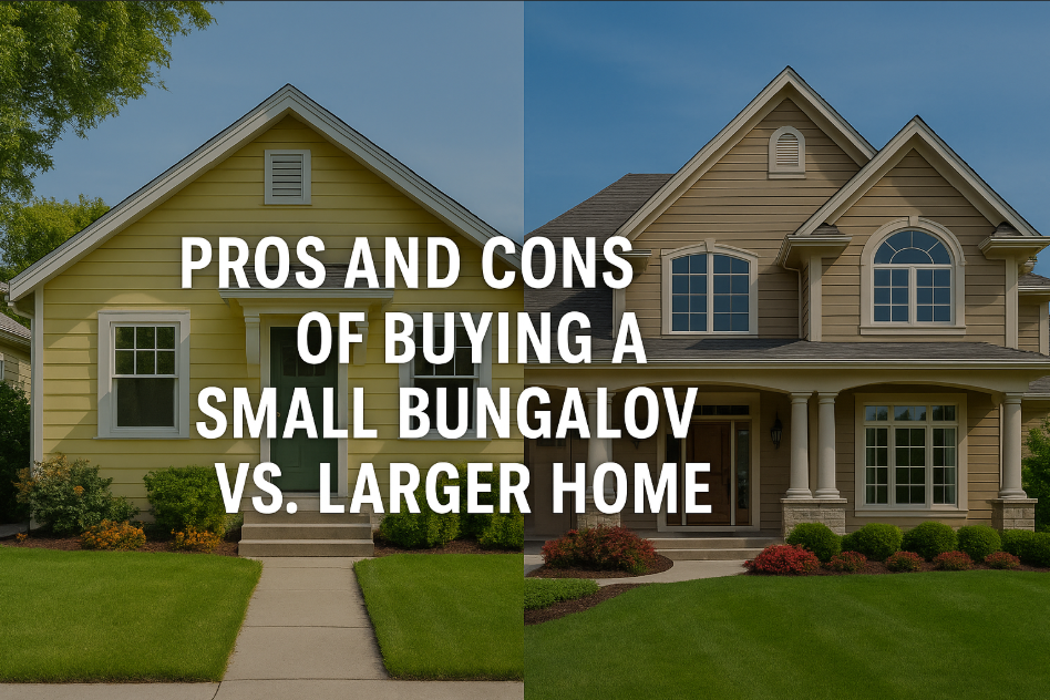 Pros and Cons of Buying a Small Bungalow vs. Larger Home in Silicon Valley