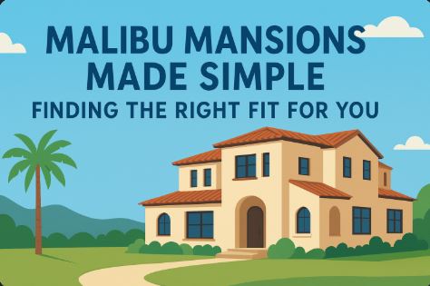 Malibu Mansions Made Simple: Finding the Right Fit for You