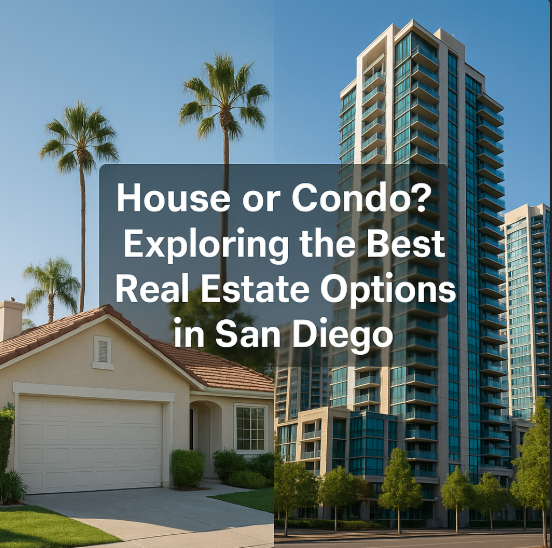 House or Condo? Exploring the Best Real Estate Options in San Diego