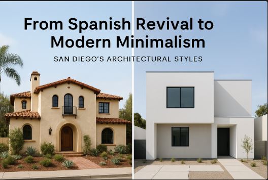 From Spanish Revival to Modern Minimalism: San Diego’s Architectural Styles.