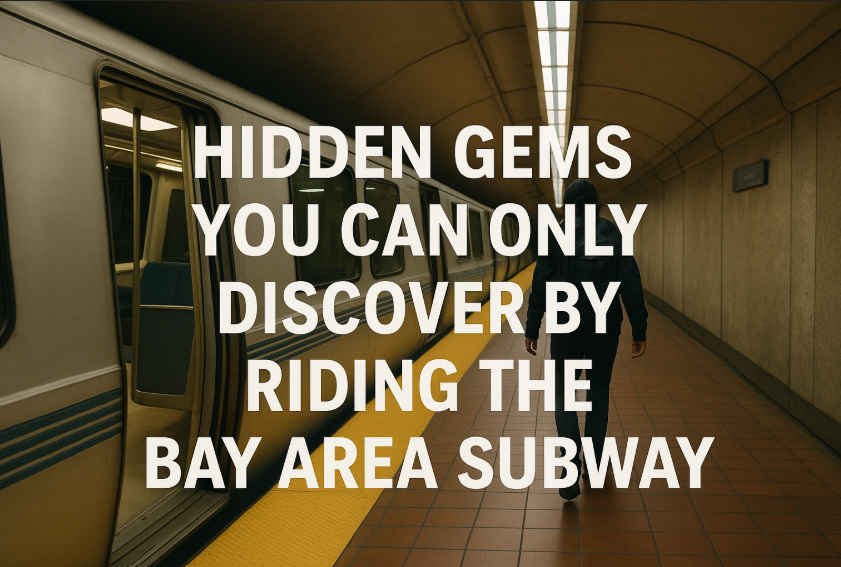 Hidden Gems You Can Only Discover by Riding the Bay Area Subway
